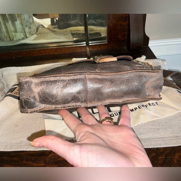 NWT Bed Stu Leather Venice Beach Crossbody Shoulder Bag Teak Lux MSRP $240 - Picture 6 of 14